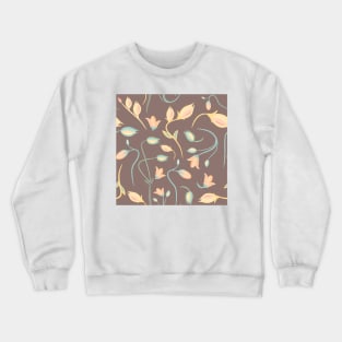 seamless summer tiny floral pattern Crewneck Sweatshirt